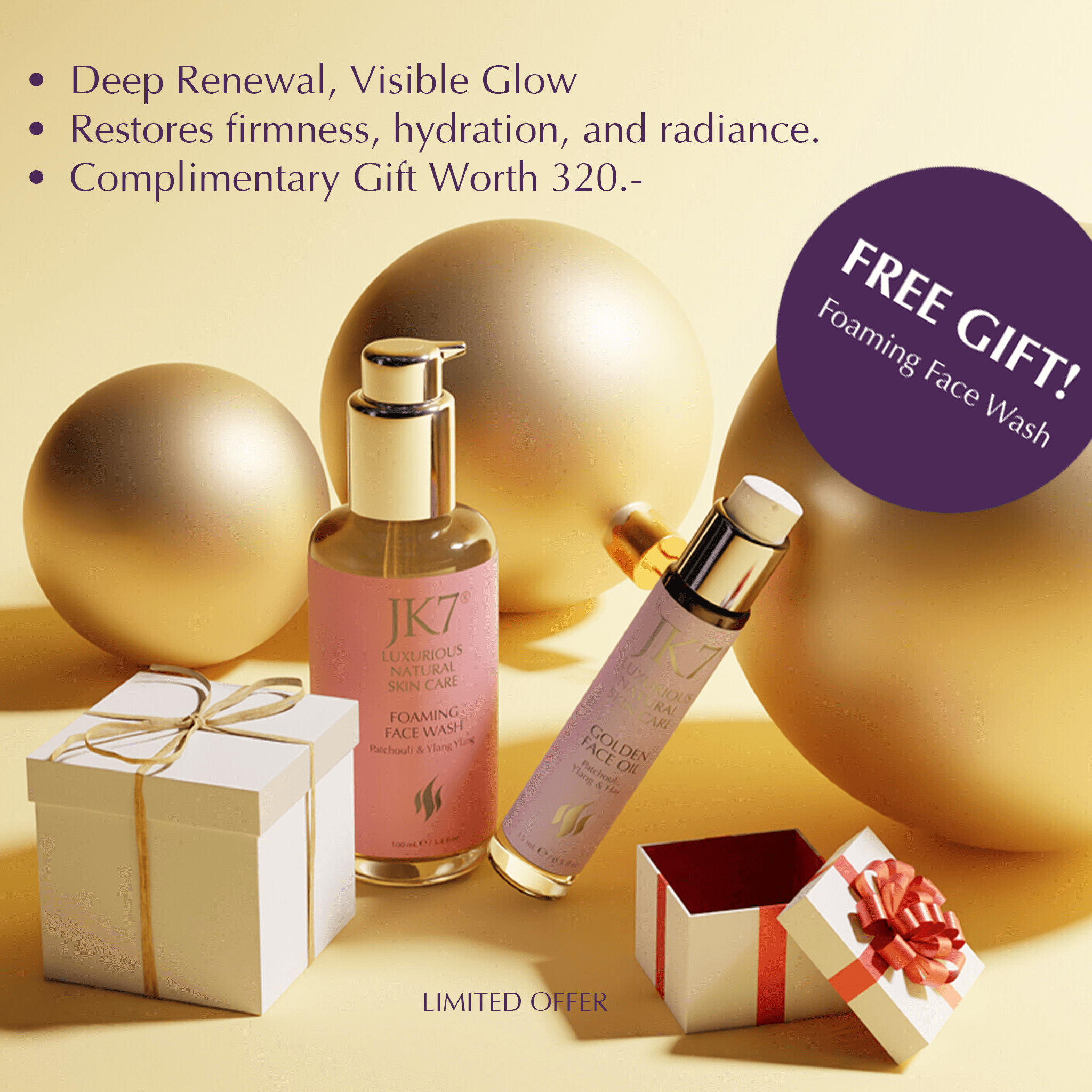 JK7® The Golden Cleanse Ritual – Seasonal Gift Set
