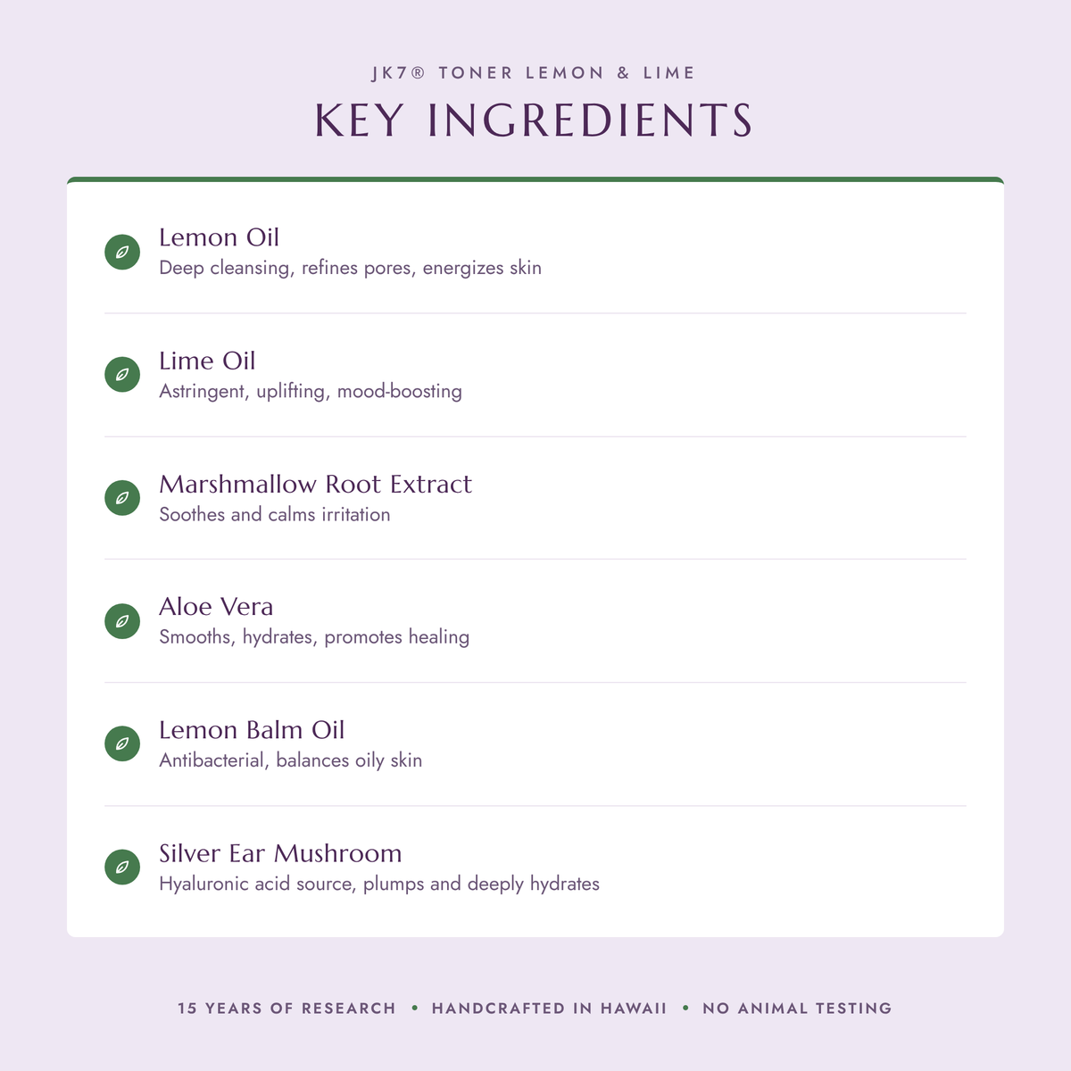 Beauty Moisturizing Mist – Toner Lemon & Lime
