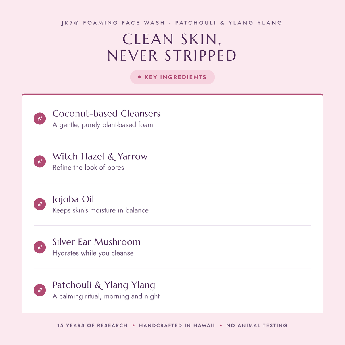 Foaming Face Wash
