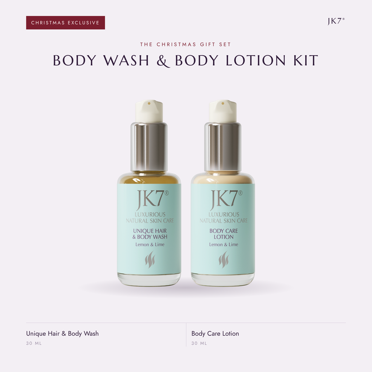 Body Wash and Body Lotion Kit