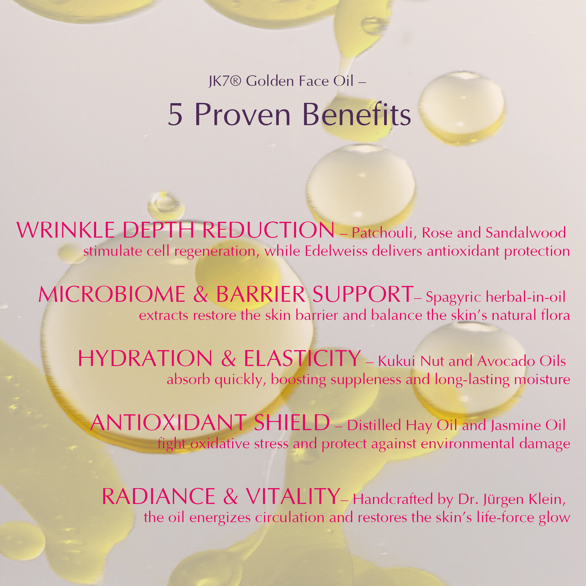 Golden Face Oil