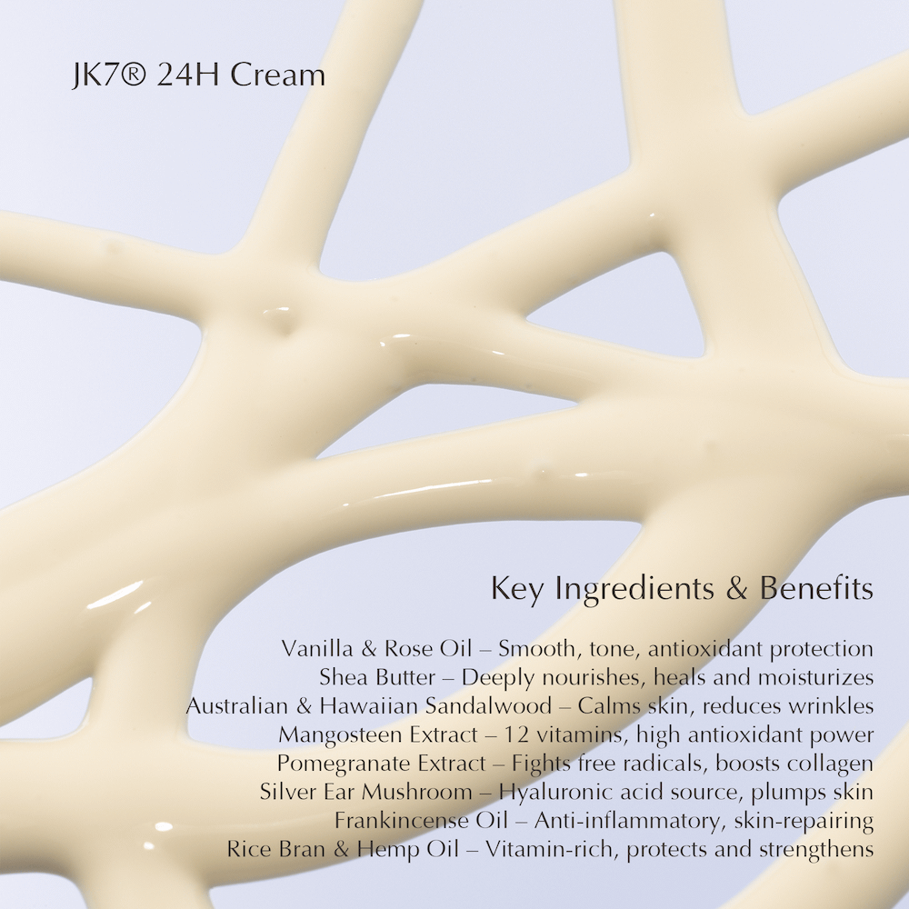 JK7 24H Cream Key Ingredients and Benefits List