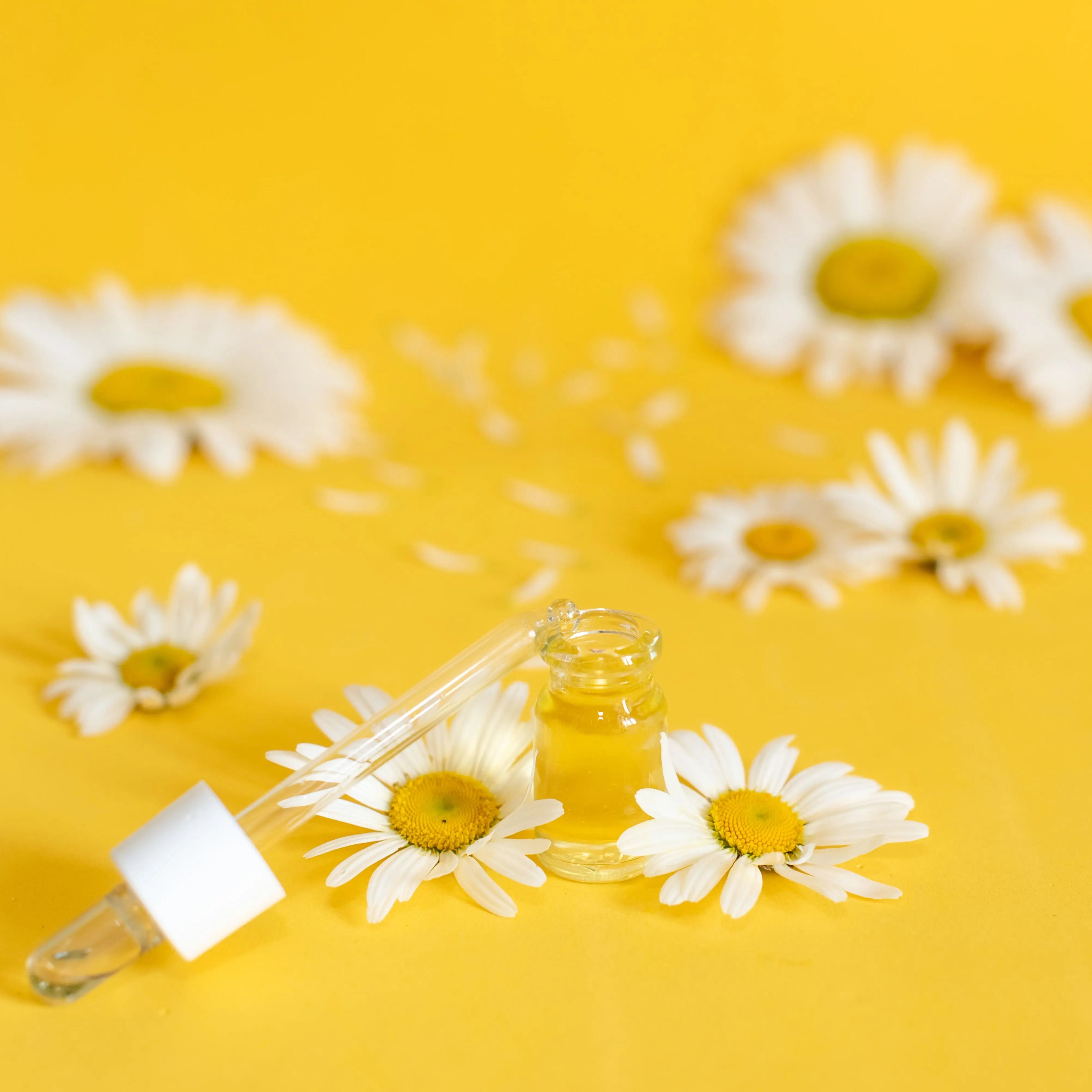 Chamomile as calming ingredients in skincare